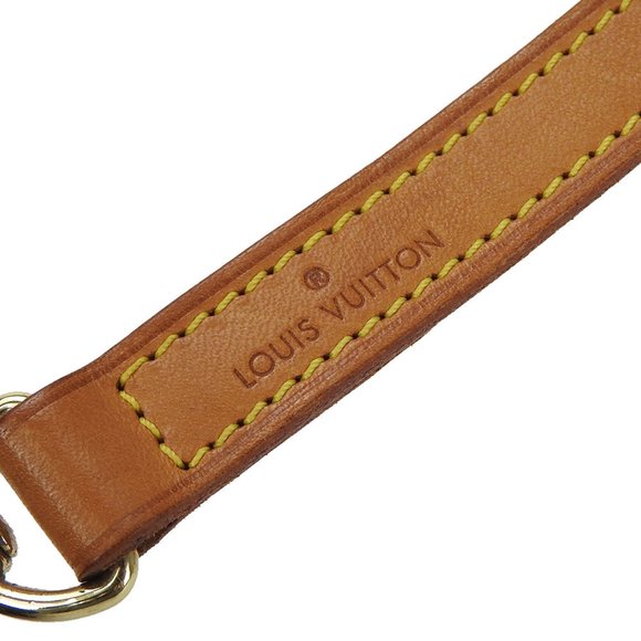 Louis Vuitton Shoulder Strap Tanned Leather Approx. 99cm Beige Women's Access... - Picture 5 of 9